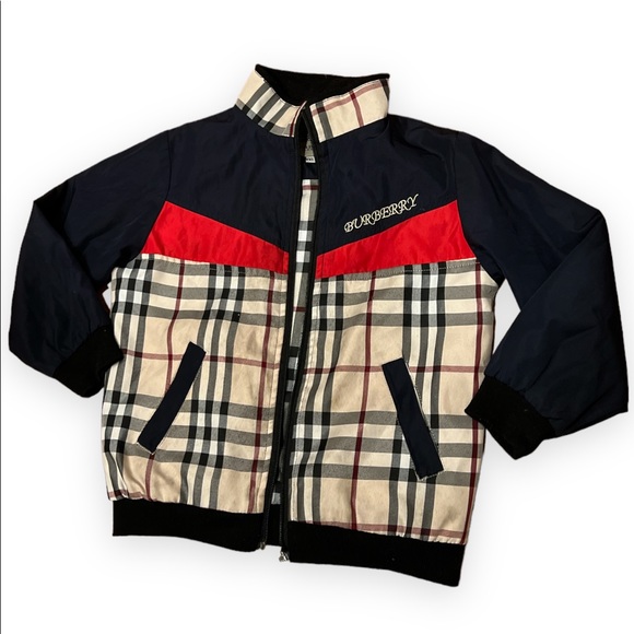 Authentic Burberry Kids Track Jacket Size XXL ( Zipper Broken )